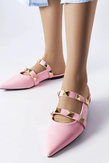 Infradito rosa con punta affilata Ruckman 2