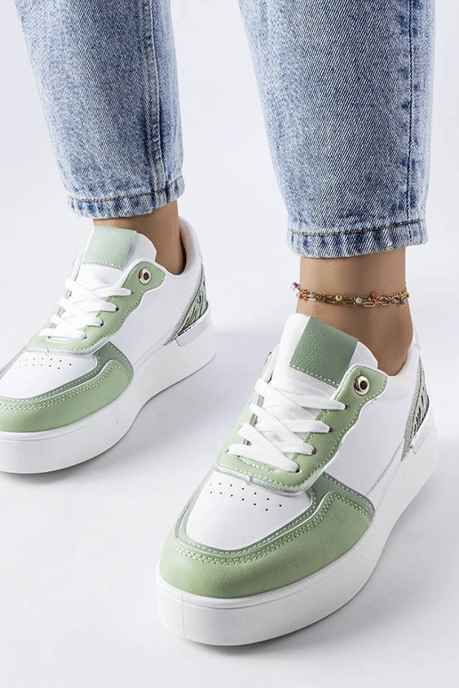 Sneakers verdi sulla piattaforma Tooele