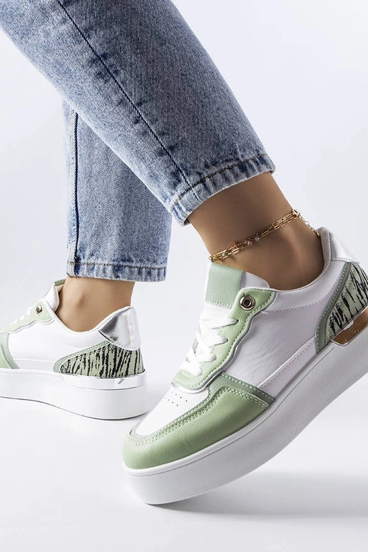 Sneakers verdi sulla piattaforma Tooele