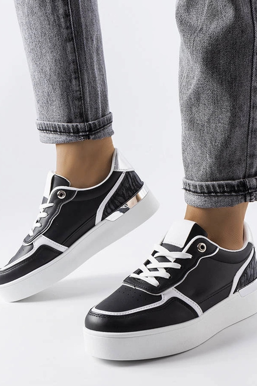Sneakers con plateau Tooele nere