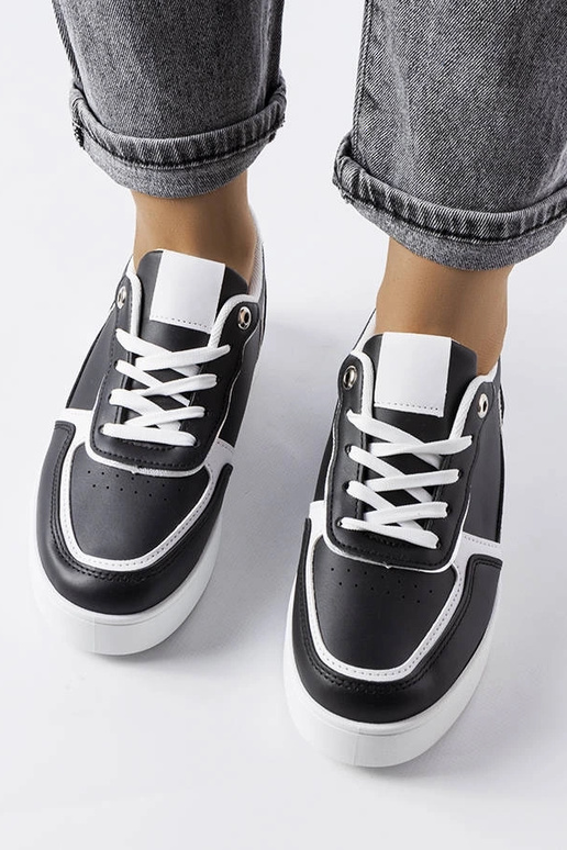 Sneakers con plateau Tooele nere