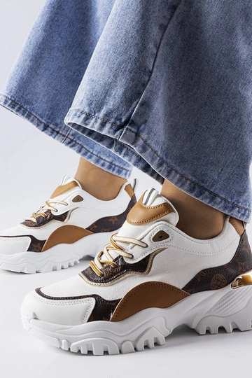 Scarpe sportive bianche con...