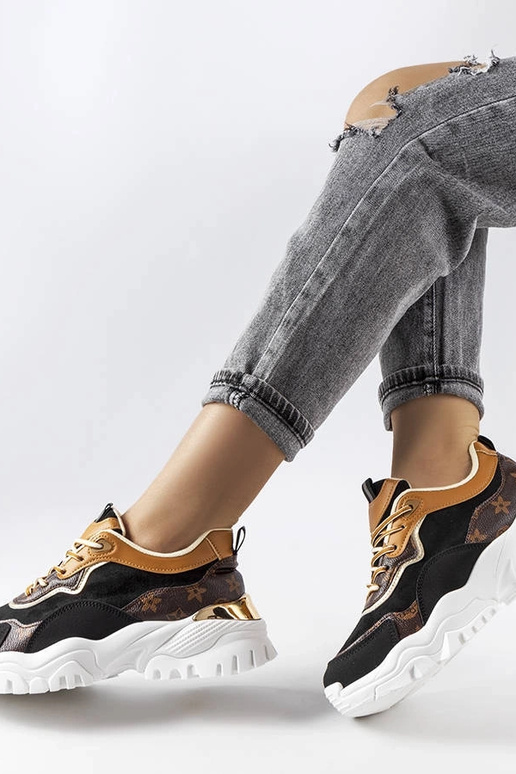 Sneakers nere con suola irregolare Alta