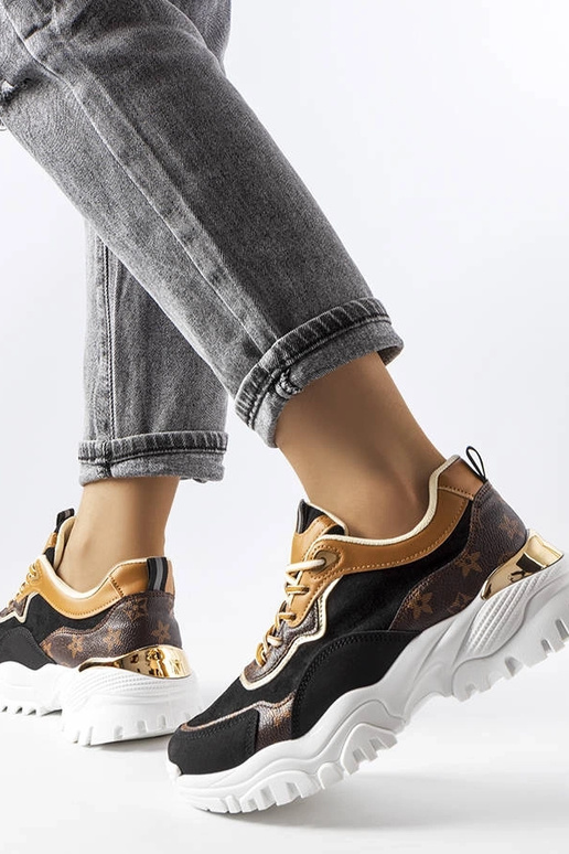 Sneakers nere con suola irregolare Alta