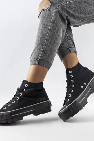 Sneakers alte nere Big Star...