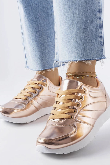 Sneakers Quessy dorate