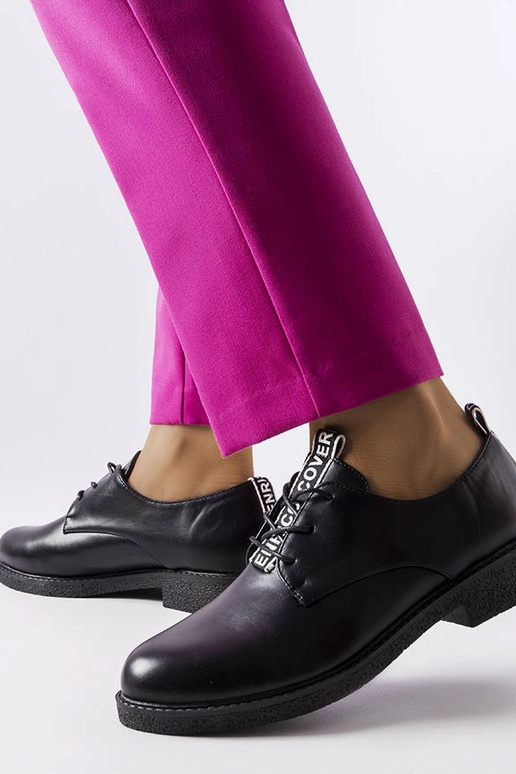 Scarpe nere con lacci Edmonton