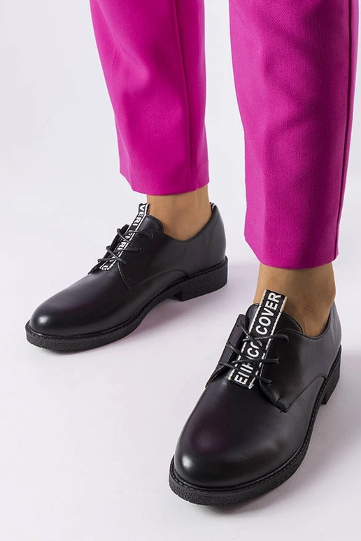 Scarpe nere con lacci Edmonton