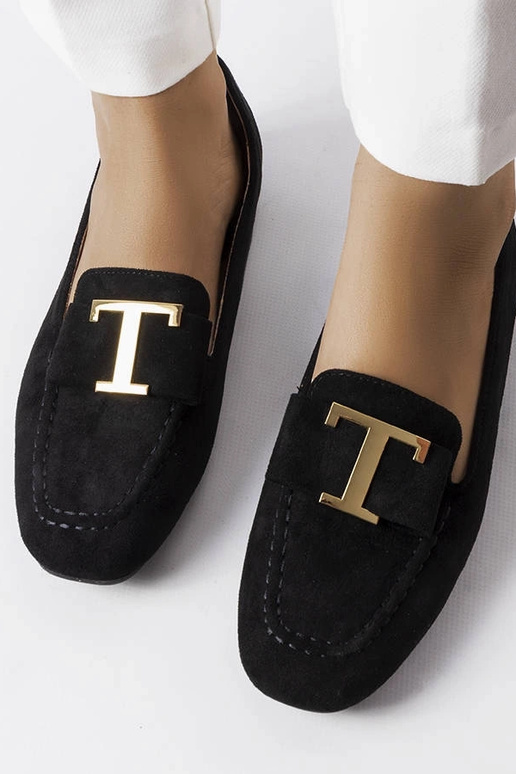 Ballet shoes neri "Adélaïde" in...