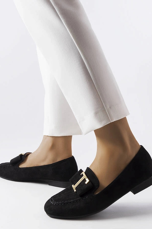 Ballet shoes neri "Adélaïde" in...