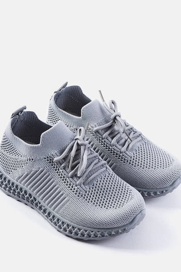 Scarpe da ginnastica Huntz Grey per bambini 2