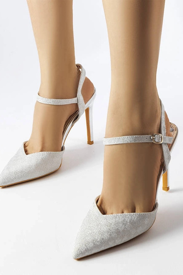 Tacco Gallia argento lucido 2