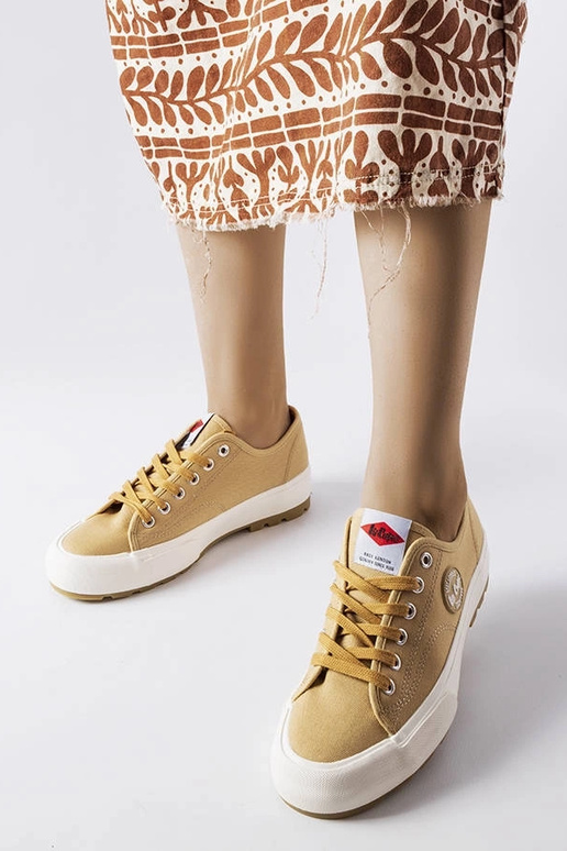 Scarpe da ginnastica Lee Cooper beige...