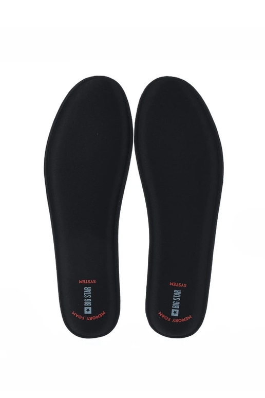 Solette in memory foam Big Star nere Solette in memory foam Big Star nere