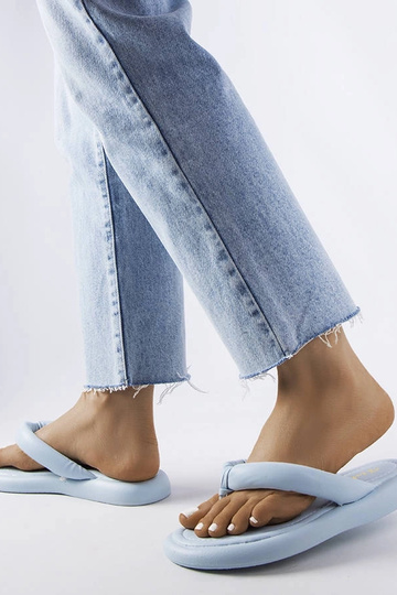 Infradito Smithfield blu con suola spessa 2