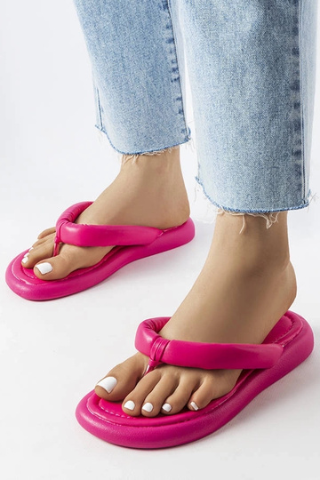 Infradito Smithfield rosa con suola spessa