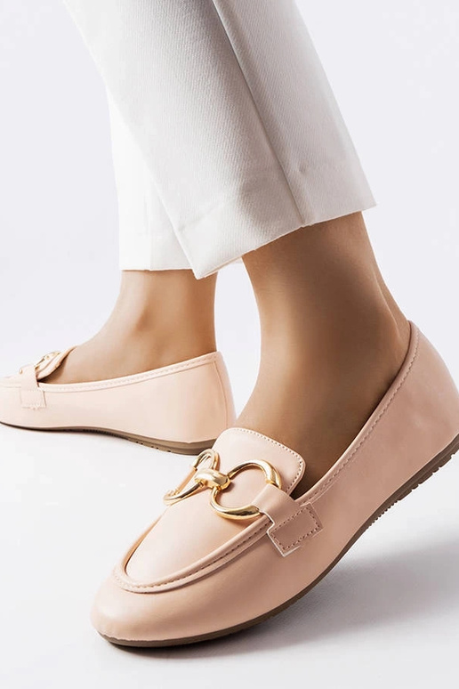 Mocassini beige da donna Couturier