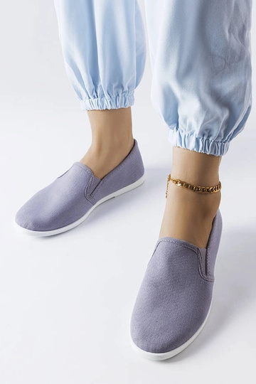 Sneakers in tessuto grigio...