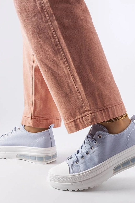 Sneakers con plateau Hawthorne blu