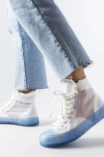 Sneakers alte Nanterre blu e bianche 2