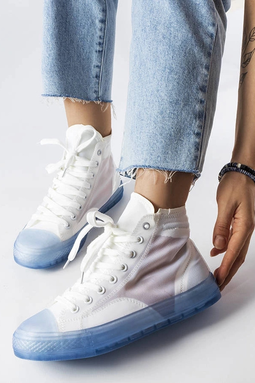 Sneakers alte Nanterre blu e bianche