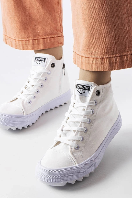 Sneakers alte bianche Big Star FF274241