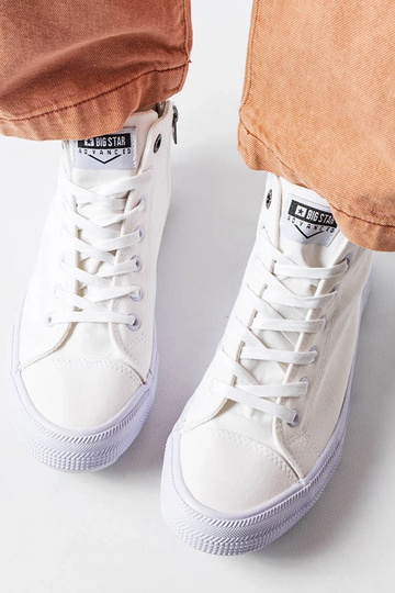 Sneakers alte bianche Big Star FF274241 2