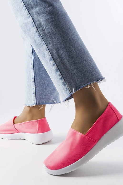Sneakers Slip-On Rosa Avvolgenti