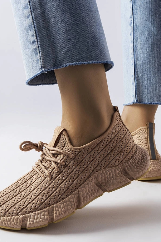 Sneakers sportive beige Élodie