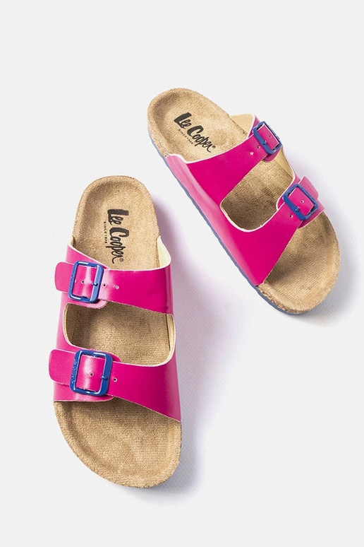 Ciabatte rosa in sughero, „Lee Cooper...