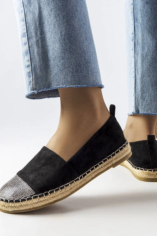 Espadrillas slip-on nere basse da...