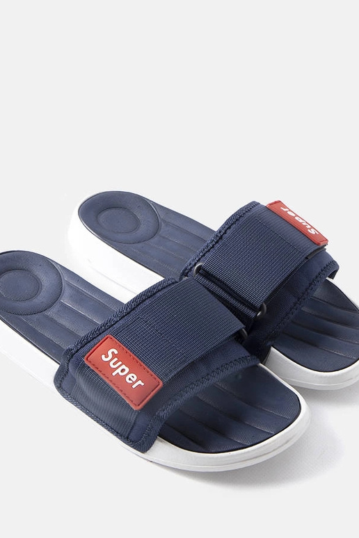 Infradito regolabili da uomo Navy...