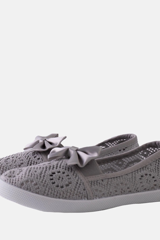 Ballerine traforate grigie per...