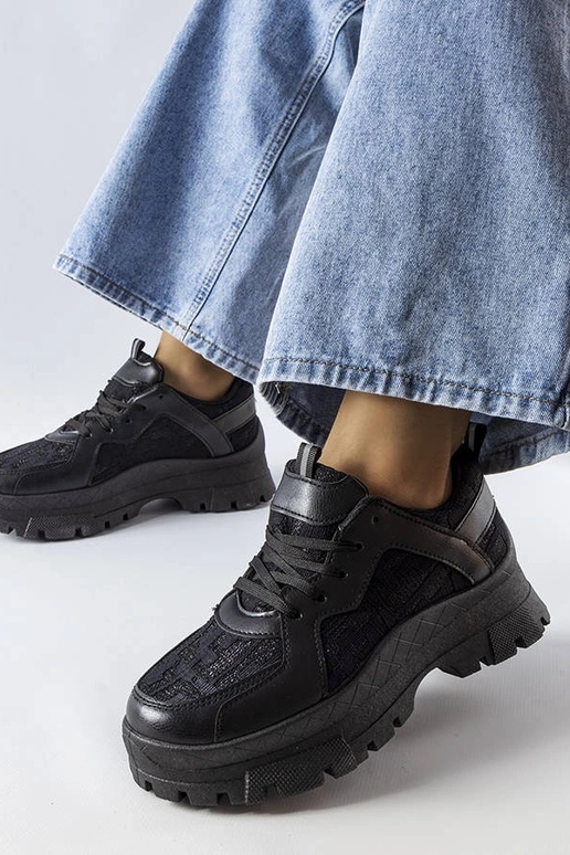 Sneakers nere Brunswick con suola spessa