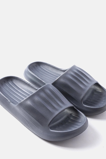 Pantofole grigie da uomo,...