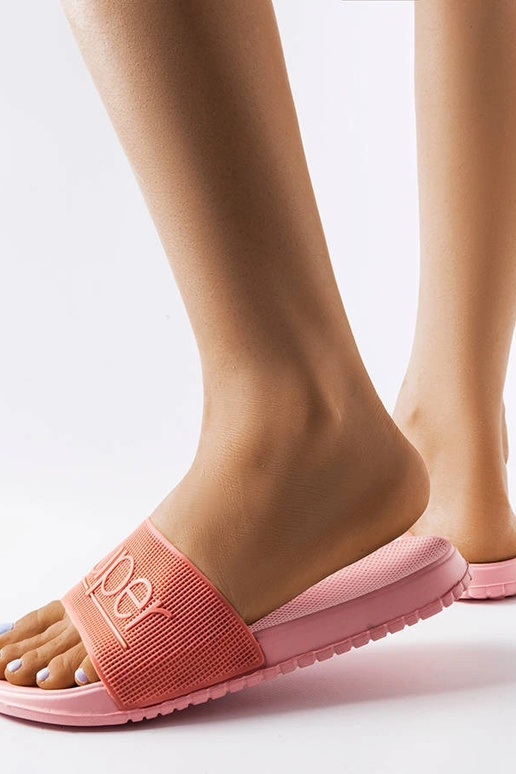 Infradito in gomma rosa Azelio