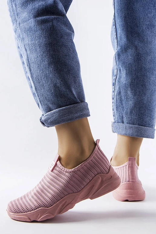 Scarpe sportive rosa da donna,...