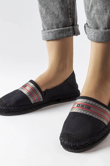 Espadrillas nere Big Star LL274894 2