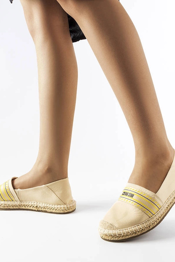 Espadrillas beige Big Star LL274895