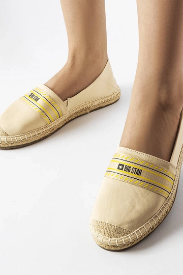Espadrillas beige Big Star LL274895 2