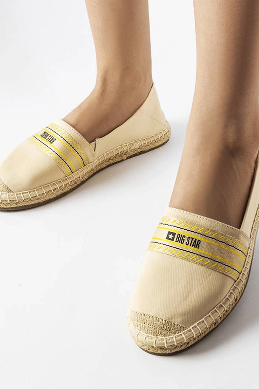 Espadrillas beige Big Star LL274895