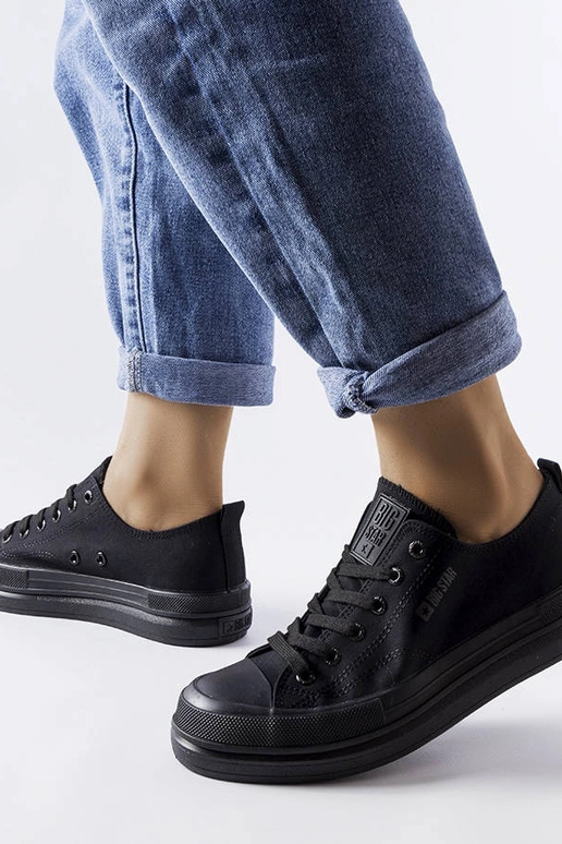 Sneakers nere con plateau Big Star...
