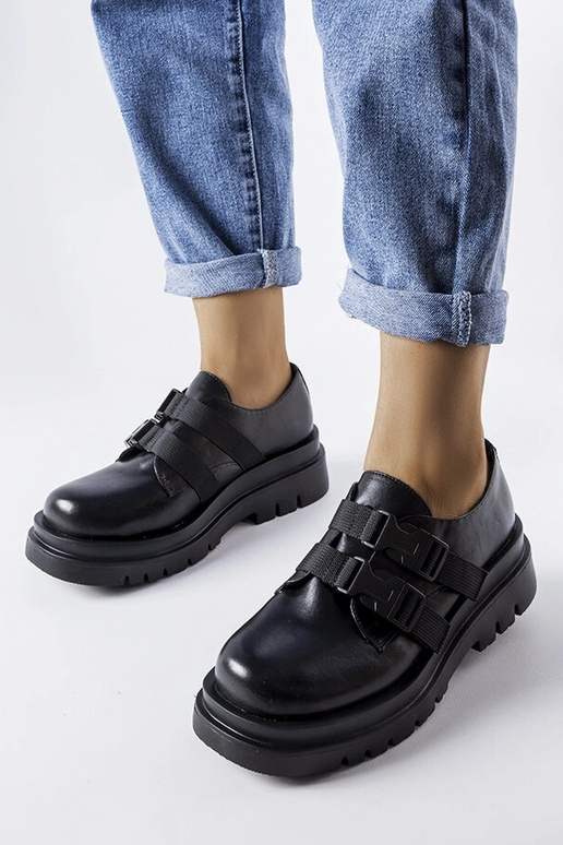 Scarpe con plateau Prospero nere