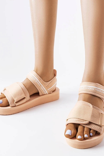 Sandali in schiuma beige Big Star LL274787