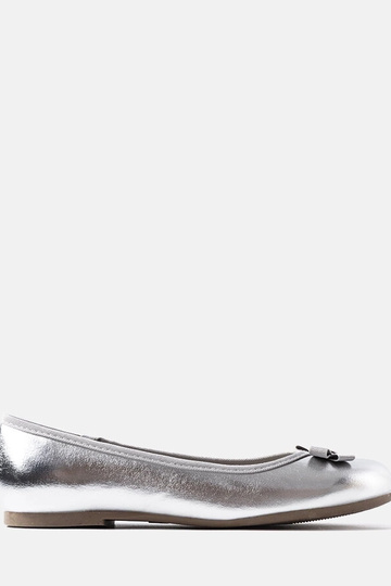 Ballerine Fedro in vernice argento