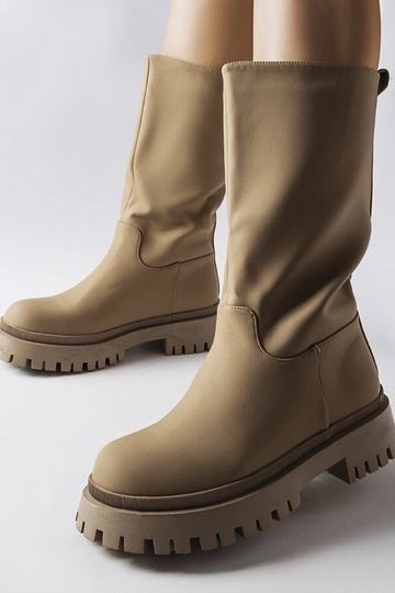 Stivali marroni opachi... 2