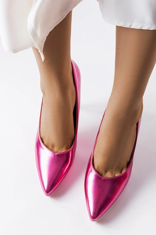 Kristin tacchi rosa a specchio