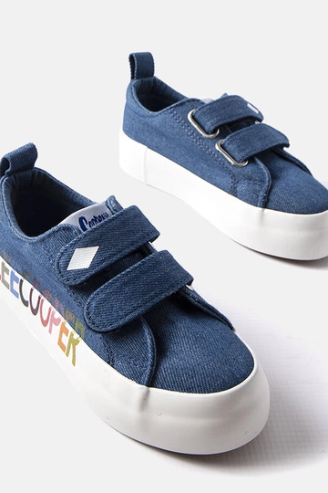 Sneakers in denim per bambini Lee Cooper 2