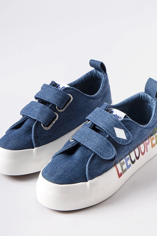 Sneakers in denim per bambini Lee Cooper