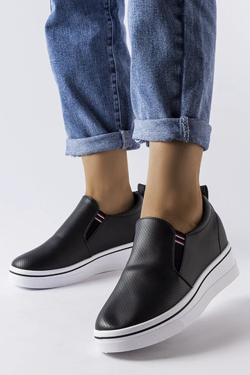 Sneakers con zeppa Dionisia nere